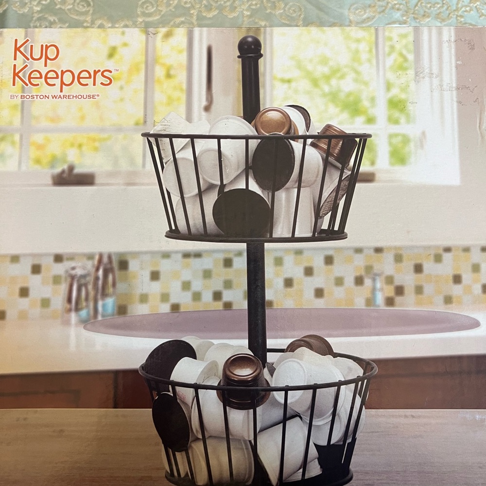 Coffee pod storage basket new in box